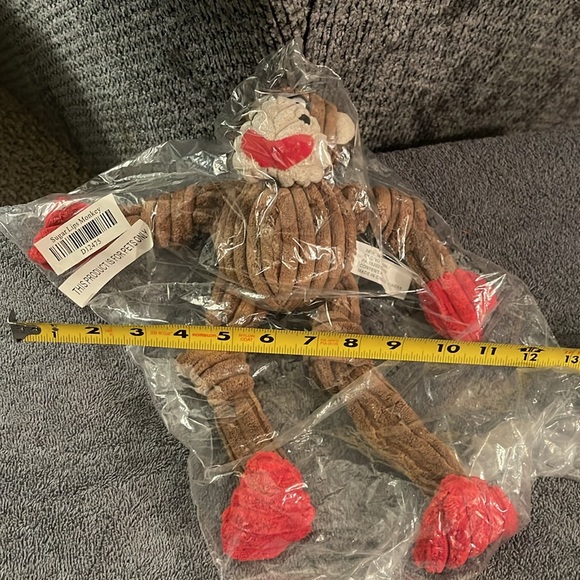 Dog Toy: Sugar Lips Monkey - Picture 3 of 4